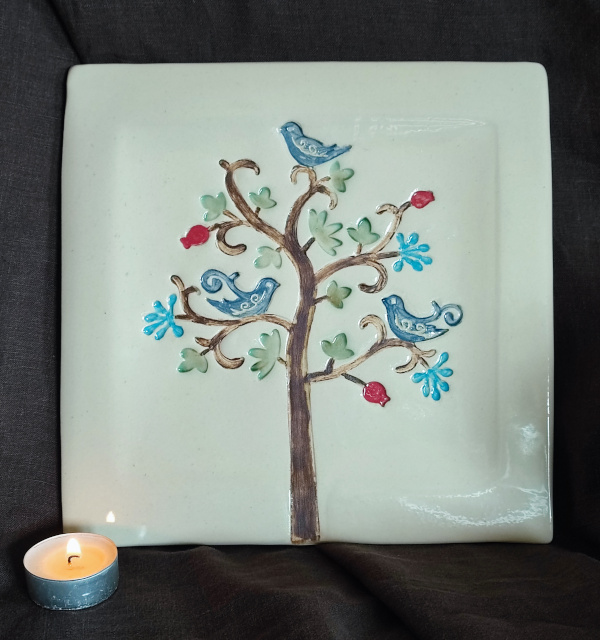 Assiette tableau Assiette tableau